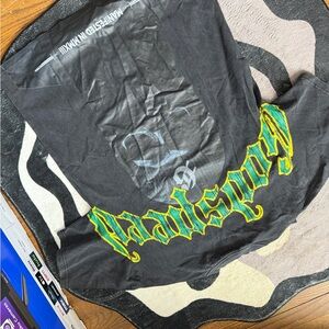 Black Graphic Men's Shirt